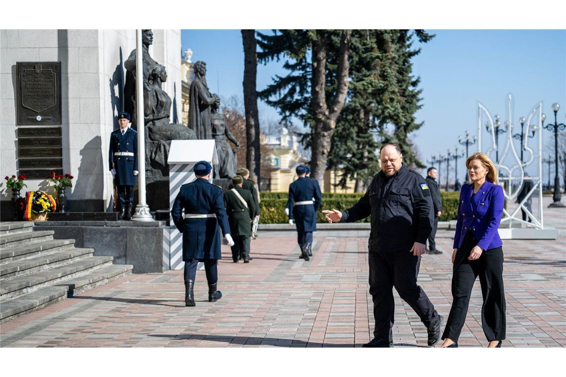 Klöckner in Kiew: Bundestagspräsidentin spricht vor der Rada