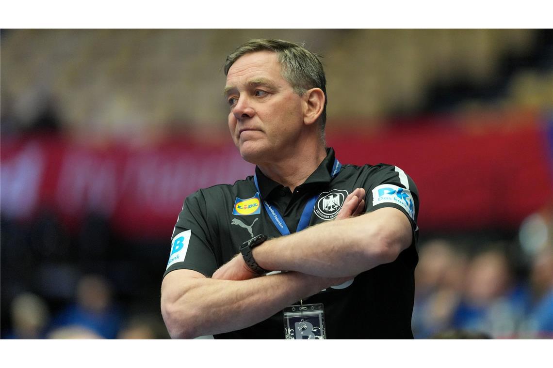 Bundestrainer Alfred Gislason sieht der EM mit großer Vorfreude entgegen. (Archivbild)