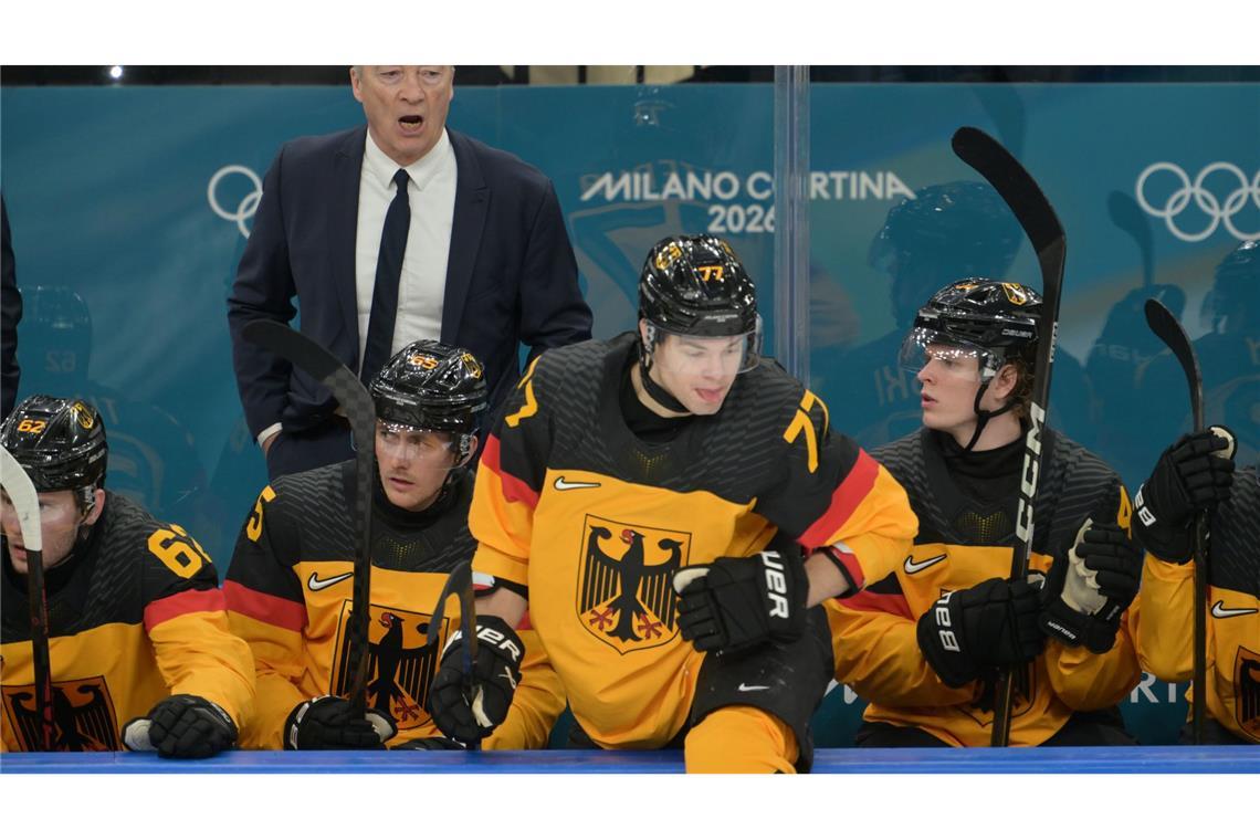 Bundestrainer Harold Kreis (M) lag mit einigen Entscheidungen daneben.