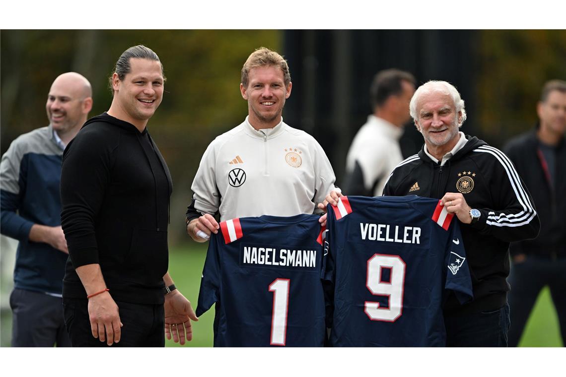 Bundestrainer Nagelsmann ist ein Fan des US-Sports. (Archivbild)