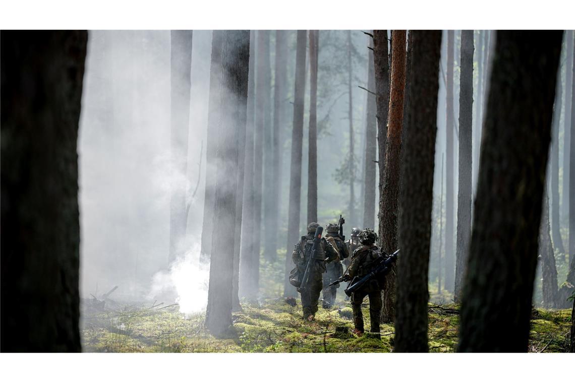 Bundeswehr übt in Litauen den Ernstfall