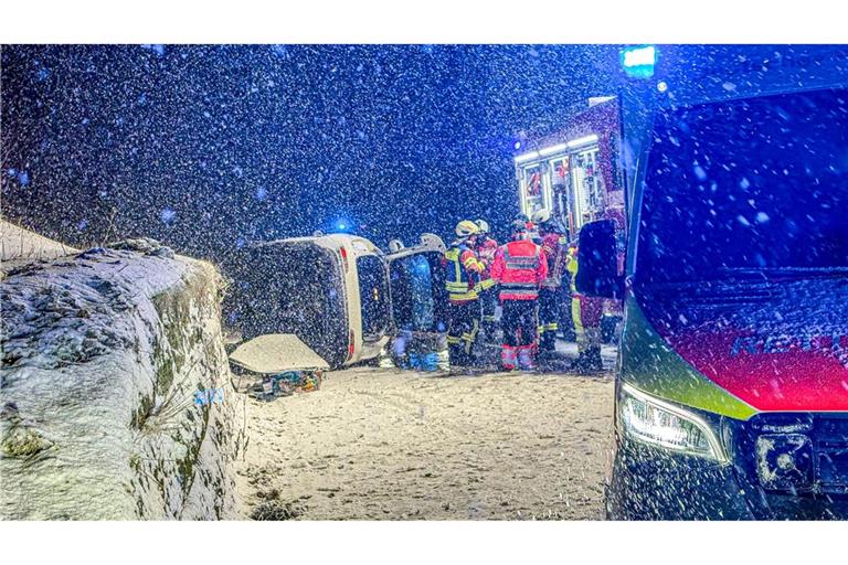 Bundesweit gab es Unfälle, vielfach blieb es dabei aber bei Blechschäden.