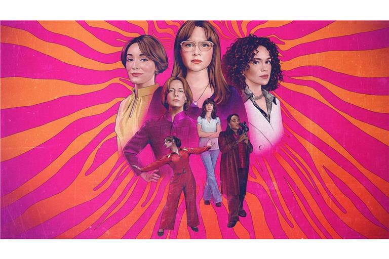 Bunt, weiblich und streng: Die Serie „Ku’damm 77“