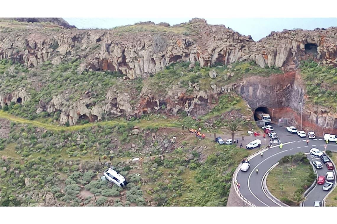 Busunglück auf der Kanareninsel La Gomera