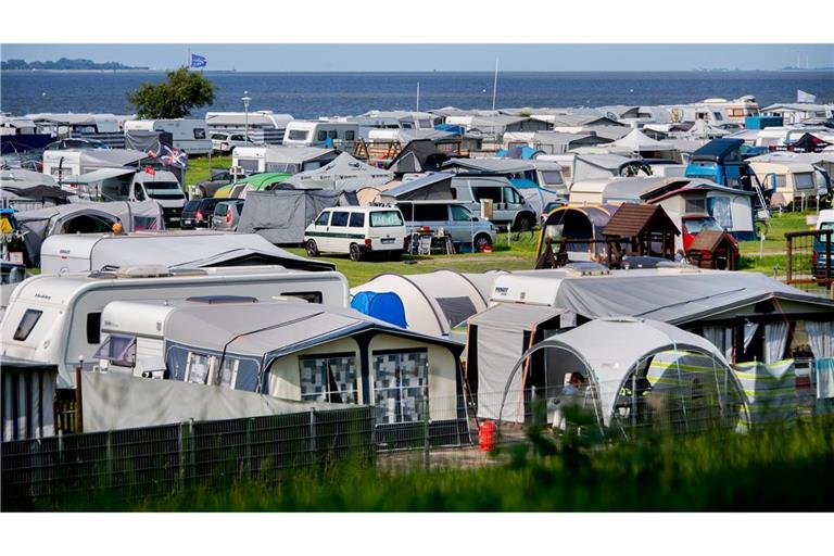 Camping-Urlaub liegt seit Jahren im Trend, nun wurde ein neuer Rekord verzeichnet (Archivbild)