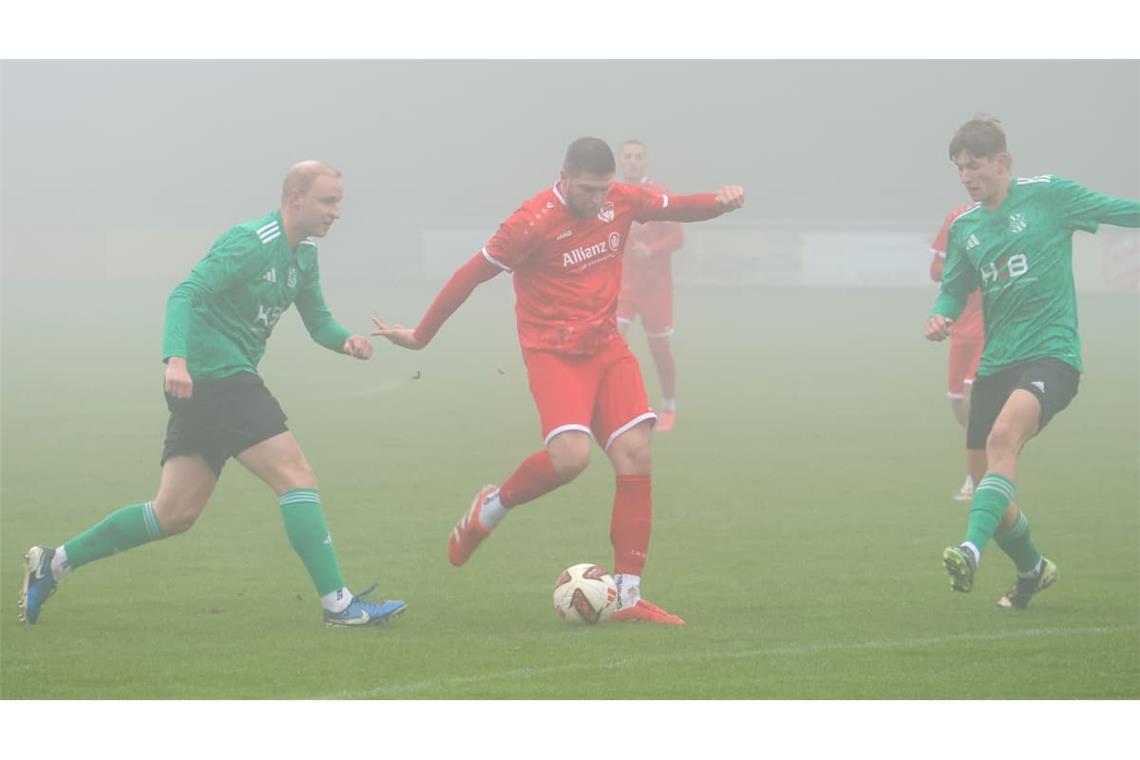 Can Miftar (Türk.SV. Herrenberg, #45) , SV Deckenpfronn - Türk.SV. Herrenberg, Fussball, Herren, Bezirksliga, 8. Spieltag, Böblingen, Saison 2026/2027, 18.10.2026