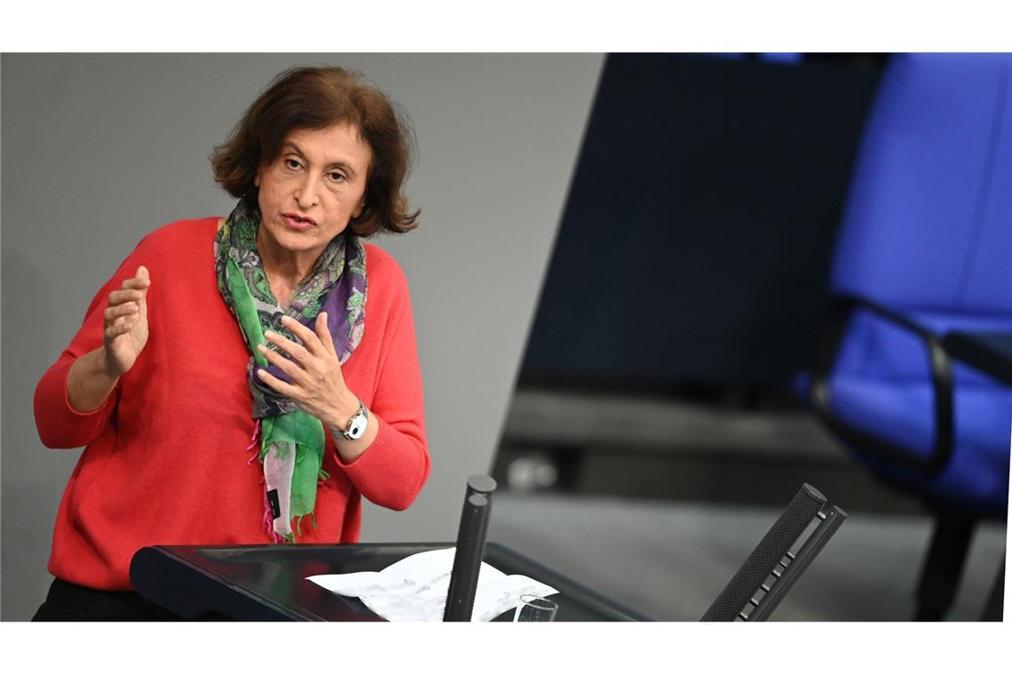 Wer will rein, wer geht? Der Bundestag formiert sich neu Canan Bayram (Grüne). (Archivbild)