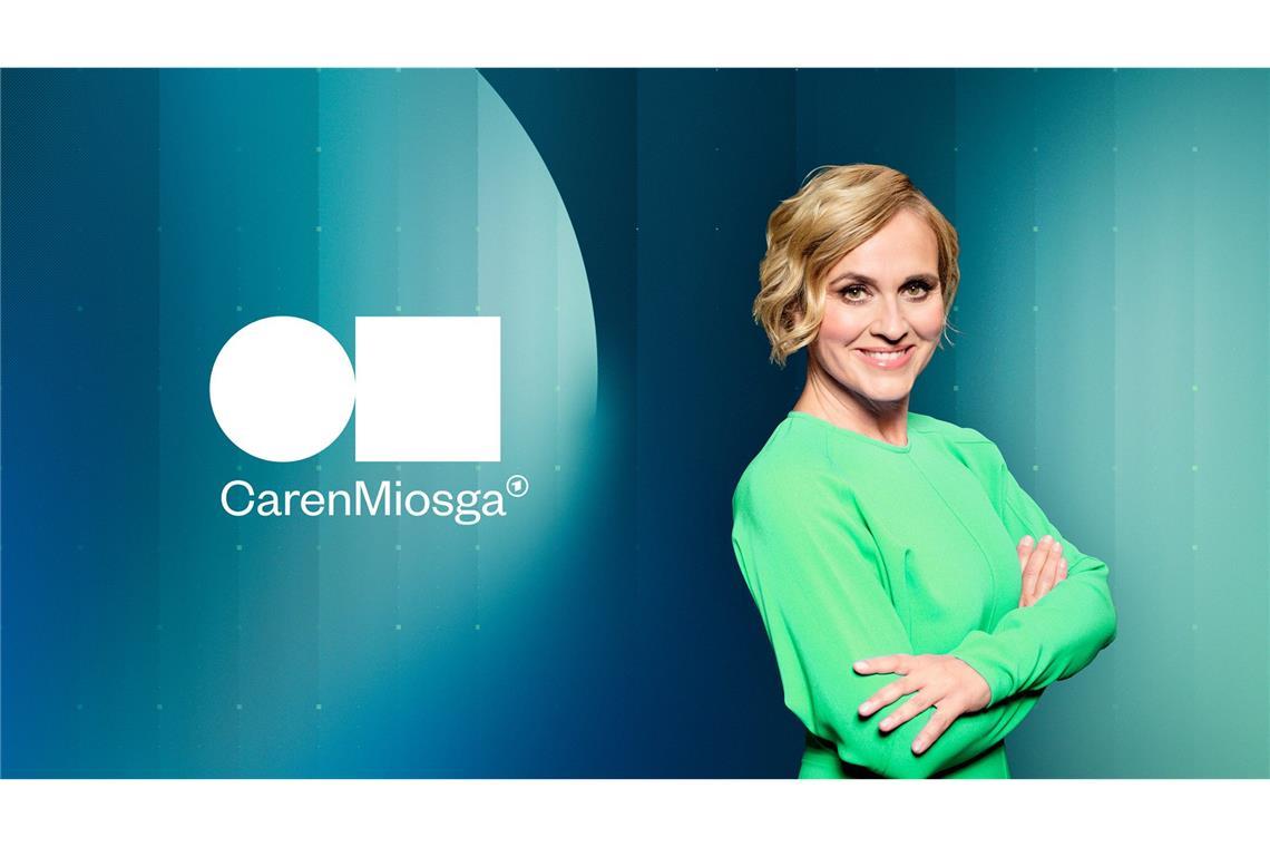 Caren Miosga heute: Was planen Trump und Putin für die Ukraine? Caren Miosga.