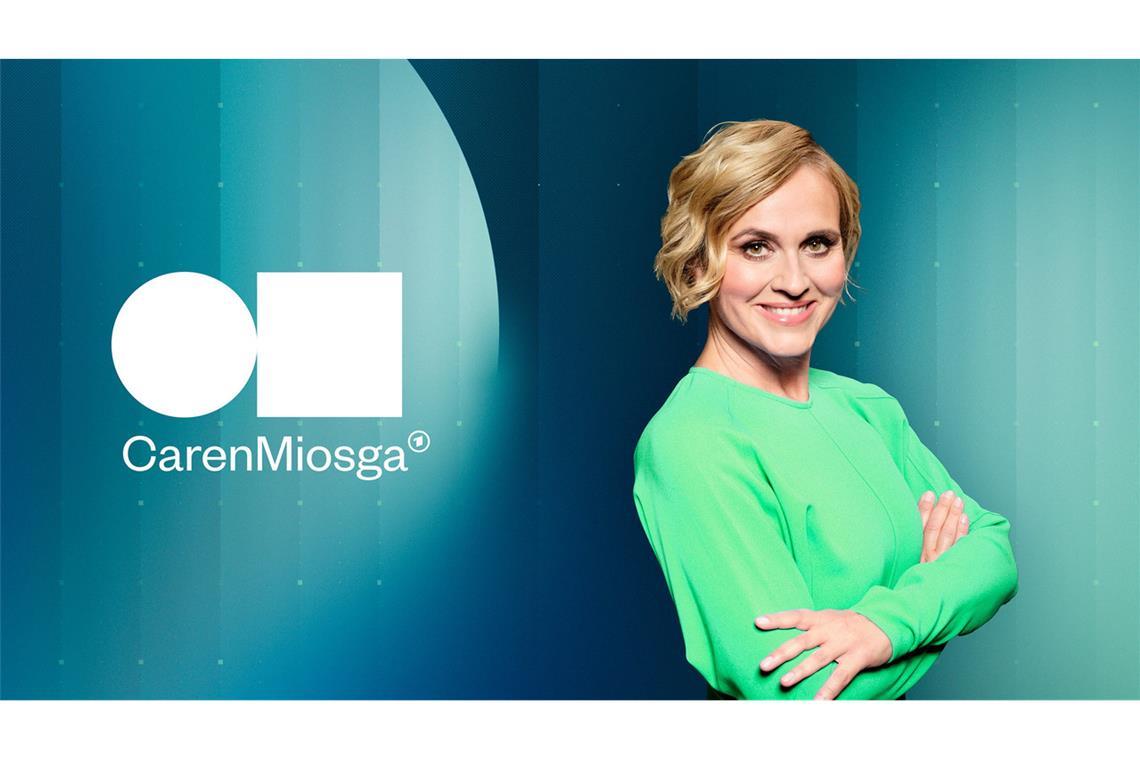 Caren Miosga diskutiert sonntags in ihrer ARD-Talkshow mit prominenten Gästen.