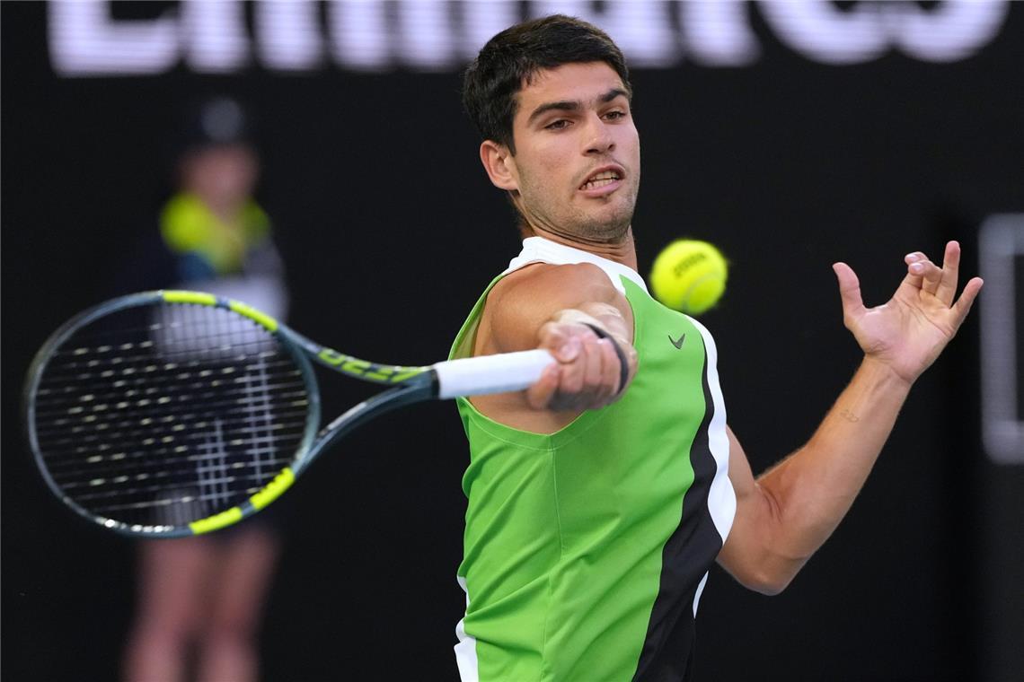 Carlos Alcaraz ist bei den Qatar ExxonMobil Open 2026 am Start.