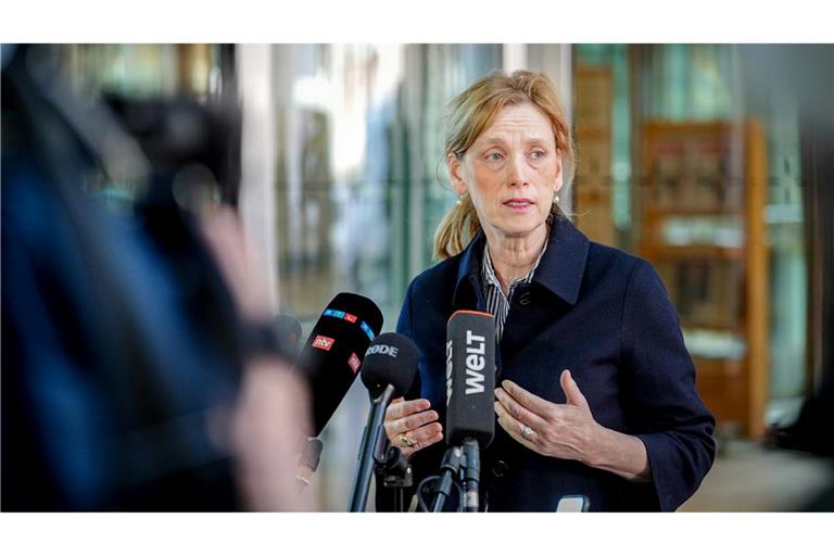 CDU-Bundesvize Prien geht optimistisch in die weiteren Koalitionsgespräche.