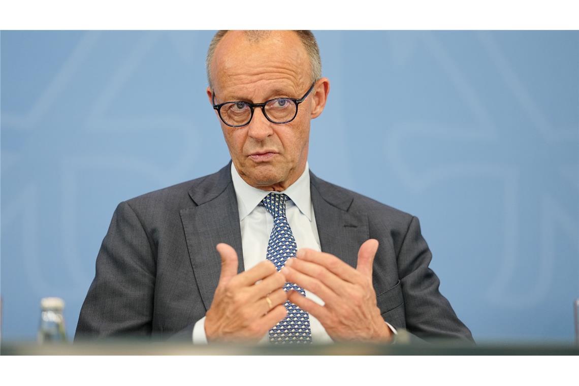 CDU-Chef Friedrich Merz hat sich im Wahlkampf für den Umbau des Bürgergelds eingesetzt. (Archivbild)