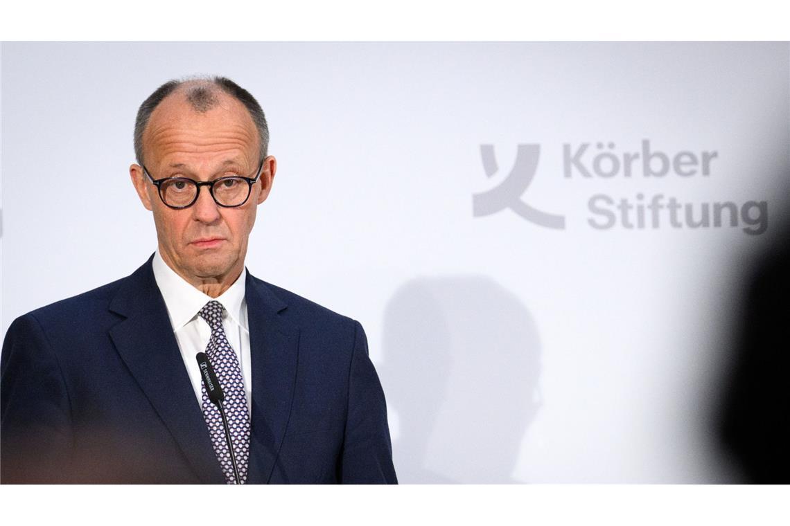 Merz will Asyl-Verschärfungen durchsetzen CDU-Chef und Kanzlerkandidat Friedrich Merz