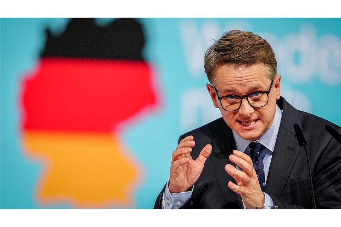 Merz versucht Befreiungsschlag mit klarer Absage an AfD CDU-Generalsekretär Carsten Linnemann attackierte SPD und Grüne.