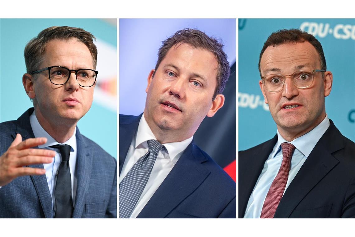 Linnemann und Spahn kritisieren Klingbeil CDU-Generalsekretär Carsten Linnemann und Unions-Fraktionschef Jens Spahn kritisieren Lars Klingbeil.