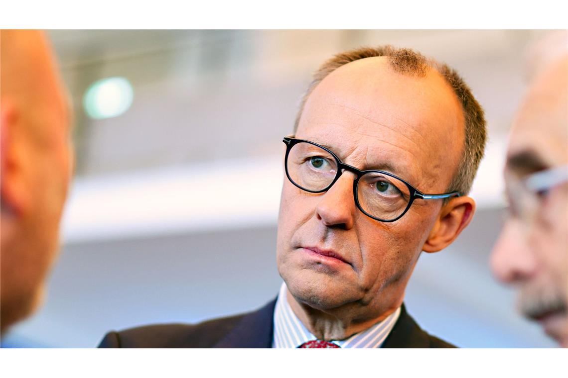 Merz zu Solidaritätsbesuch in Kiew eingetroffen CDU-Kanzlerkandidat reiste am Montag in die Ukraine. (Archivbild)
