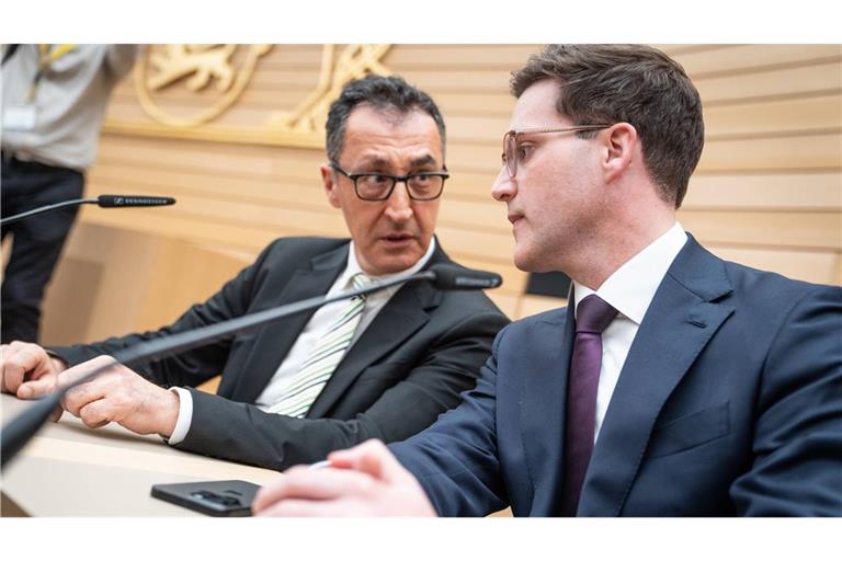 CDU-Landeschef Manuel Hagel zeigt sich optimistisch für anstehende Sondierungen (Archivbild).