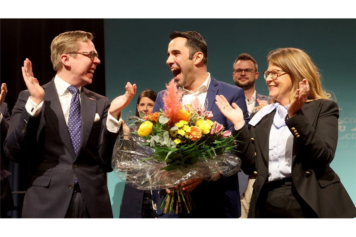 CDU-Landesliste  Mecklenburg-Vorpommern: Klarer Sieg für Peters vor Amthor und Hoffmeister