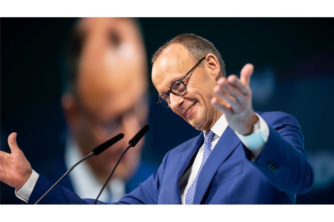 Bilder des Tages CDU-Parteitag: Merz präsentiert „Sofortprogramm“ für den Regierungsstart
