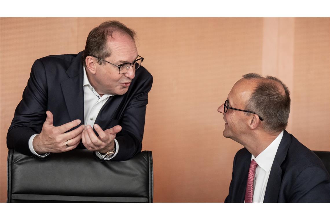 CDU und CSU verlieren an Umfragewerten.
