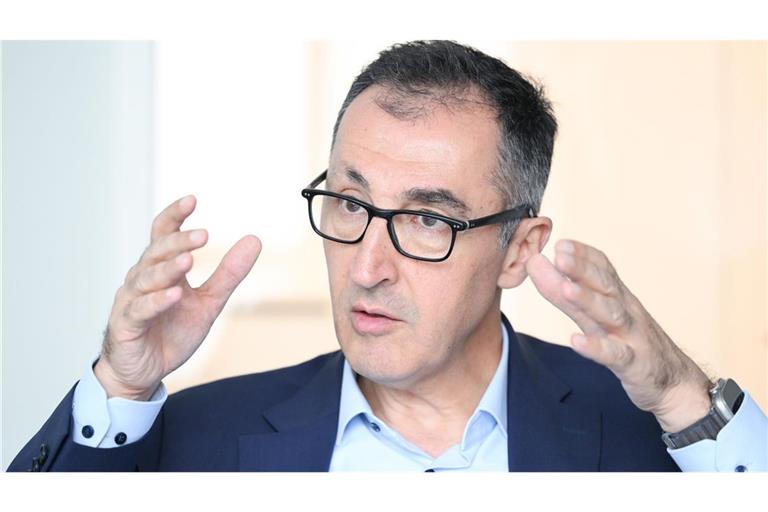 Cem Özdemir (Bündnis 90/Die Grünen), Spitzenkandidat für die Landtagswahl in Baden-Württemberg 2026.