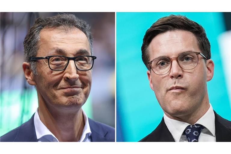Cem Özdemir (Grüne) oder Manuel Hagel (CDU) – wer wird Ministerpräsident? (Archivbilder).