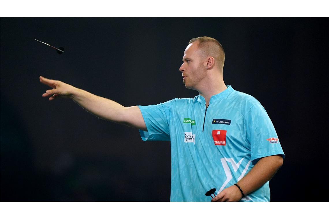 Martin Schindler bei Darts-WM weiter - Max Hopp scheidet aus