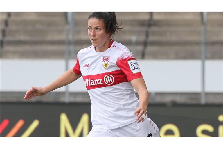 Chantal Hagel hat für den VfB im DFB-Pokal getroffen.