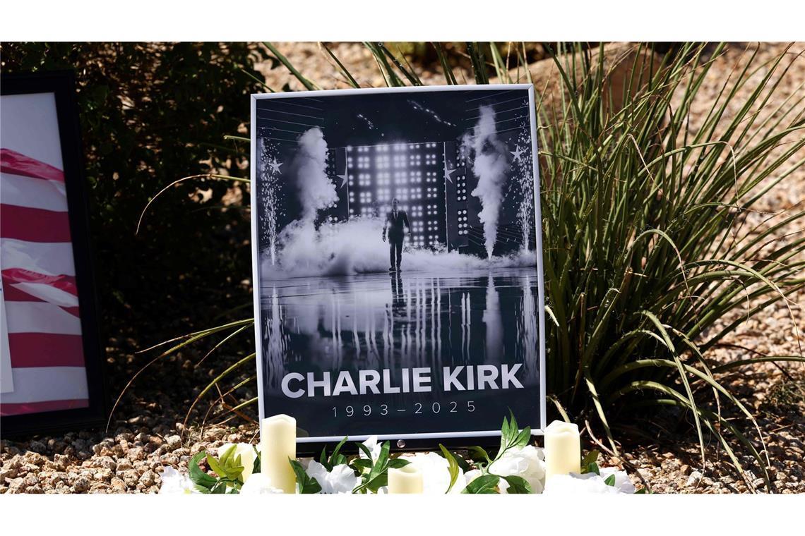 Verdächtiger soll linksgerichtete Einstellungen vertreten haben Charlie Kirk wurde erschossen.