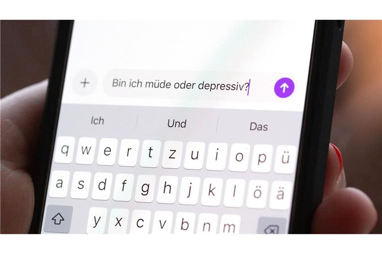 Chatbots werden für viele zum Gesprächspartner bei seelischen Problemen (Symbolfoto).