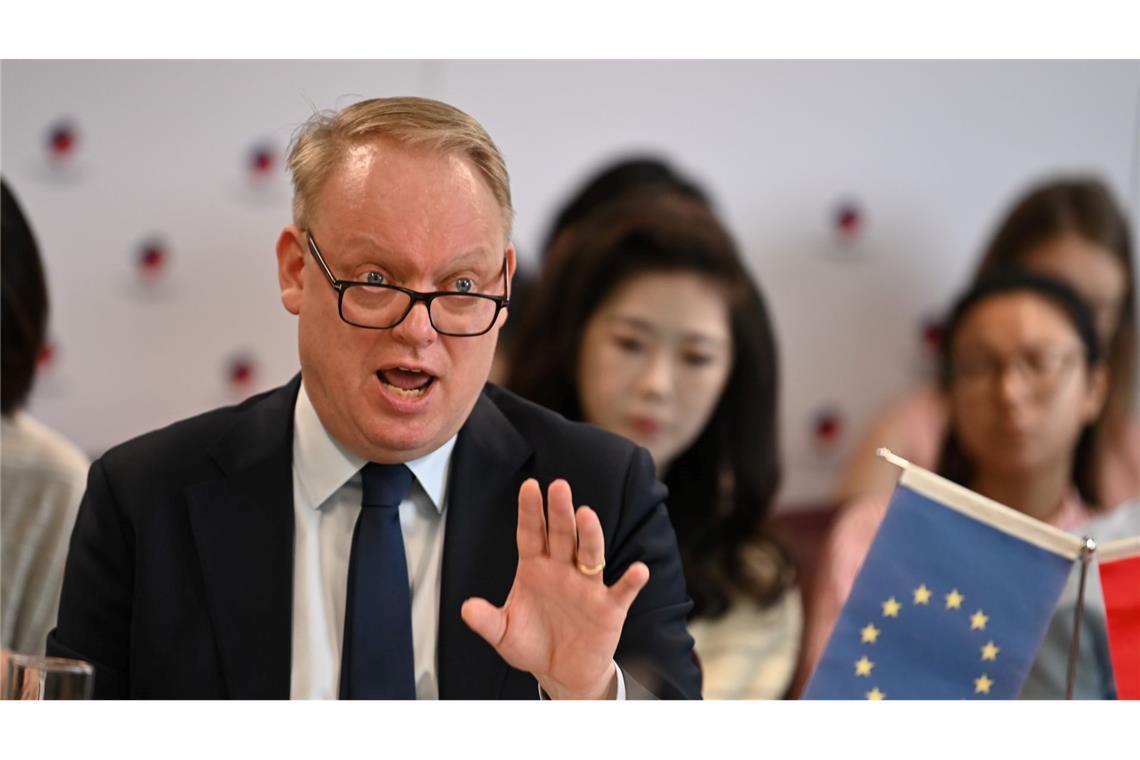 China muss laut EU-Kammerpräsident Eskelund handeln, wenn es weiter ausländische Investitionen will.