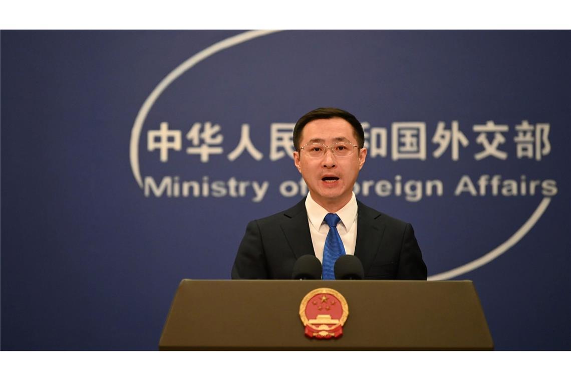 Taiwan verurteilt Schießübung von Chinas Marine vor Küste Chinas Außenamt äußerte sich nicht direkt zu den Übungen der Volksbefreiungsarmee vor Taiwan. (Archivbild)