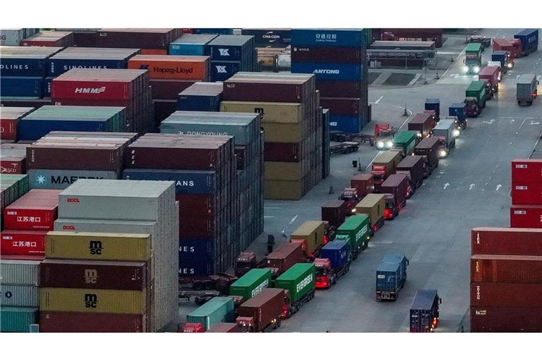 Chinas Export könnte sich bei höheren US-Zöllen in Europa neue Absatzmöglichkeiten suchen.
