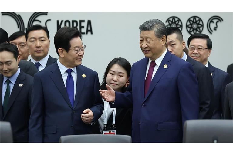 Chinas Präsident Xi forderte von den Apec-Partnern von mehr Zusammenarbeit.