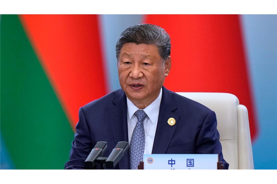 Putin und Xi fordern bei Gipfel in China neue Weltordnung Chinas Präsident Xi will die SOZ mit dem Gipfel als Einheit gegen den Westen präsentieren.
