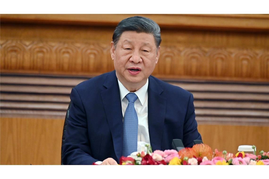 China plant für „schlimmsten Fall“ im Zollstreit mit den USA Chinas Staatschef Xi Jinping. (Archivbild)