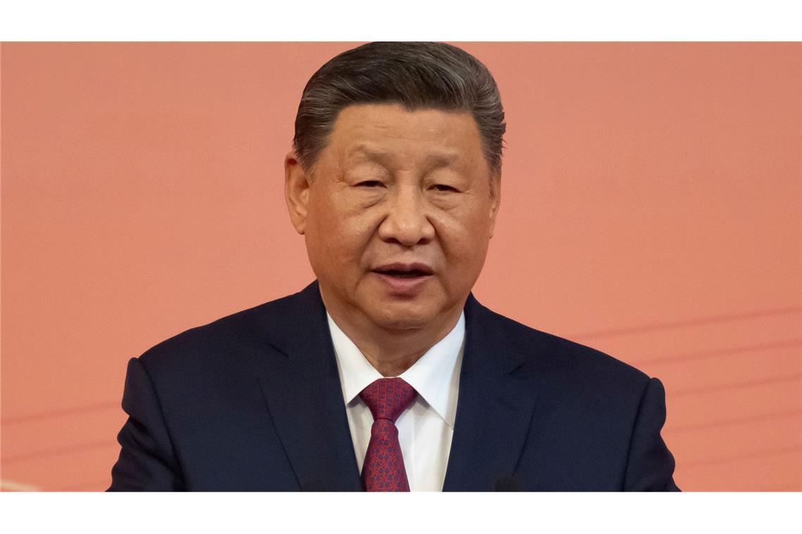 Signal an Privatwirtschaft? Xi trifft Chinas Top-Firmenchefs Chinas Staatschef Xi Jinping empfing wichtige Unternehmensbosse in Peking. (Archivbild)