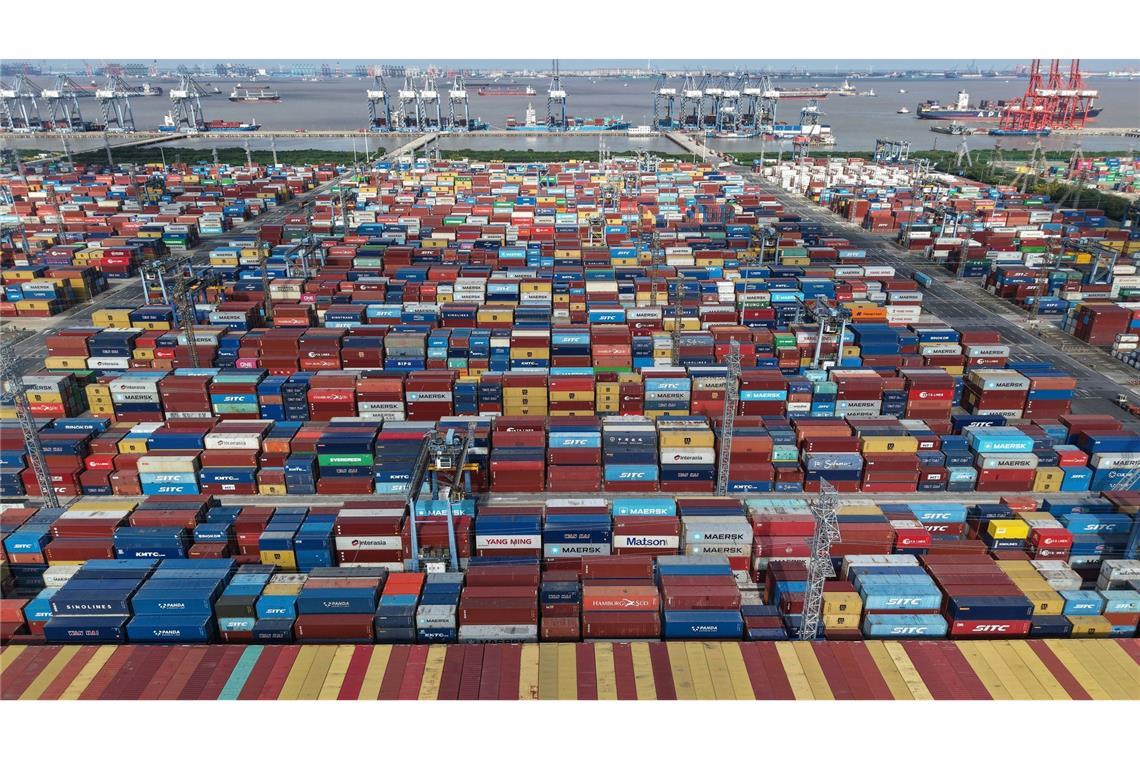 Chinas Wirtschaft wird stark von Exporten angetrieben. (Symbolbild)