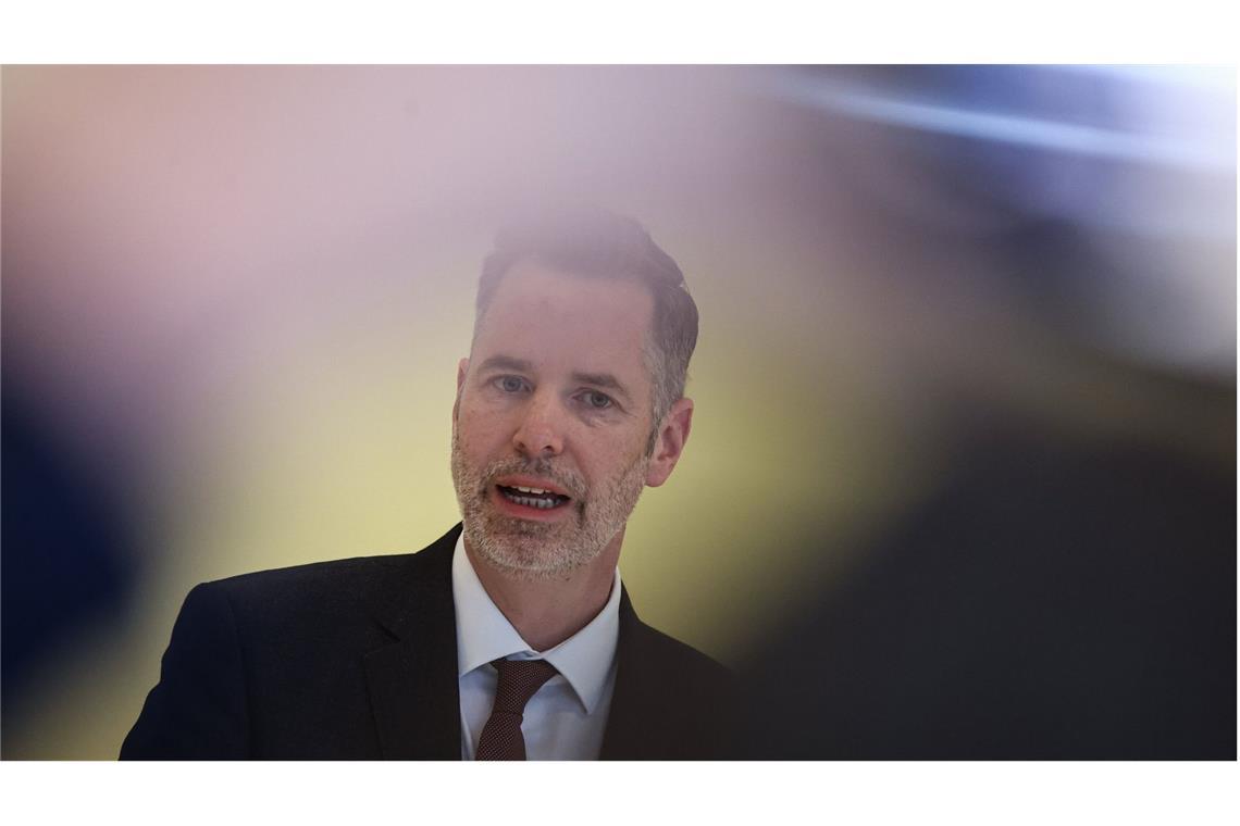 FDP will Migrationsentwurf der Union jetzt nicht abstimmen Christian Dürr, Fraktionsvorsitzender der FDP.