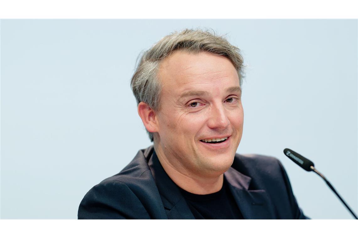 Christian Klein, Vorstandsvorsitzender des Softwarekonzerns SAP, spricht bei der Bilanzpressekonferenz in der Konzernzentrale. (Archivbild)