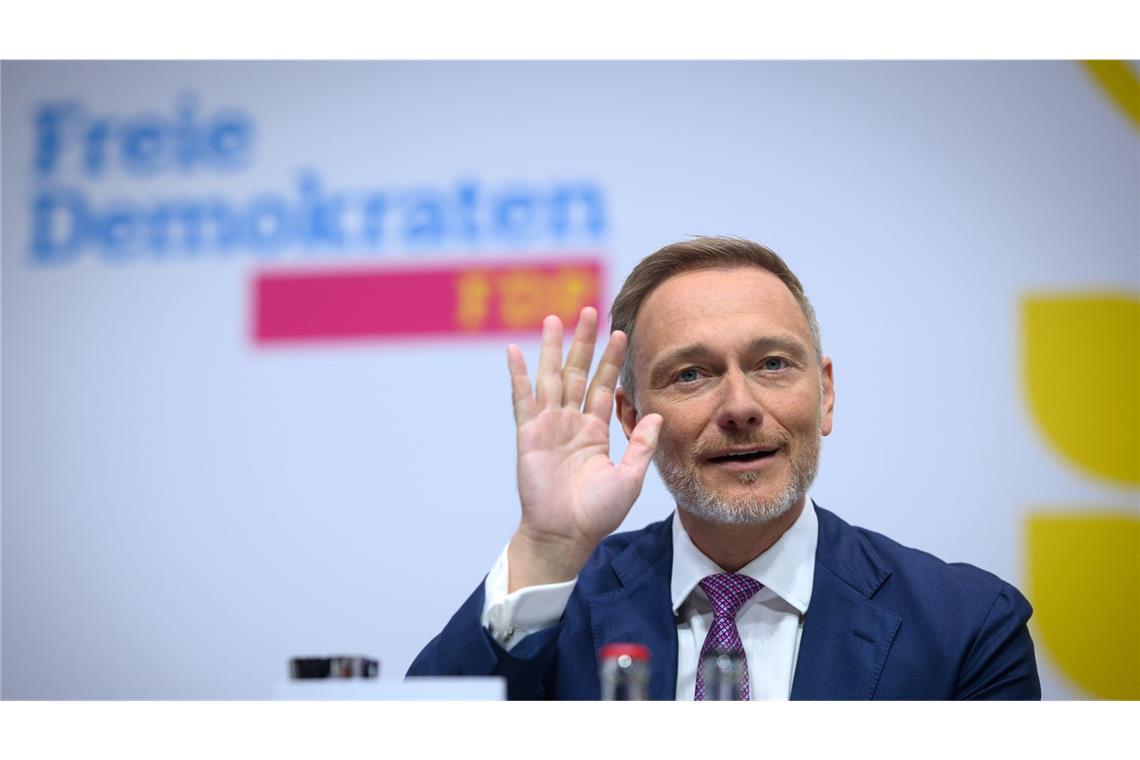 Der emotionale Abschied des Christian Lindner Christian Lindner hört als FDP-Chef auf.