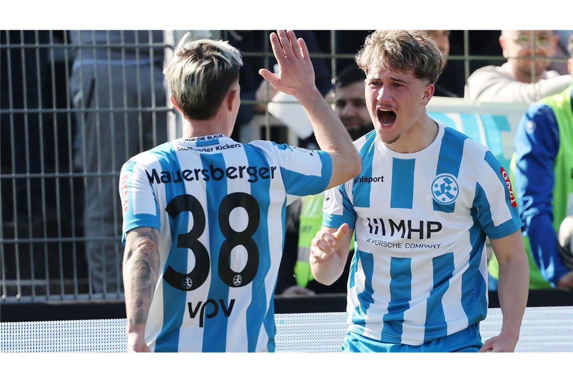 Liveticker zum Nachlesen: Remis im Kickers-Duell Christian Mauersberger und Nevio Schembri holten ein 1:1.