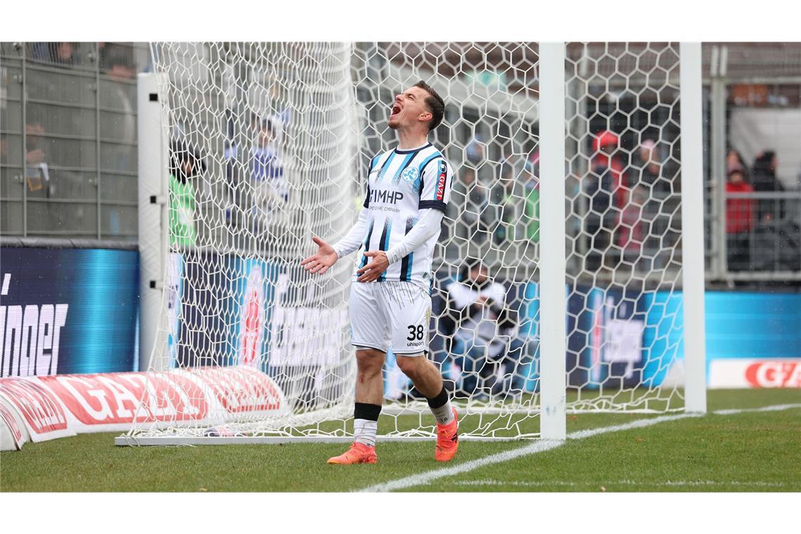 Christian Mauersberger zeigt Emotionen.