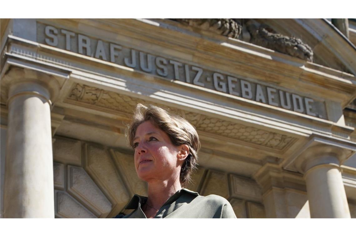 Auf "einige Worte" von Christina Block folgen viele Fragen Christina Block bestreitet, die Entführung ihrer Kinder in der Silvesternacht 2023/24 in Auftrag gegeben zu haben. (Archivbild)