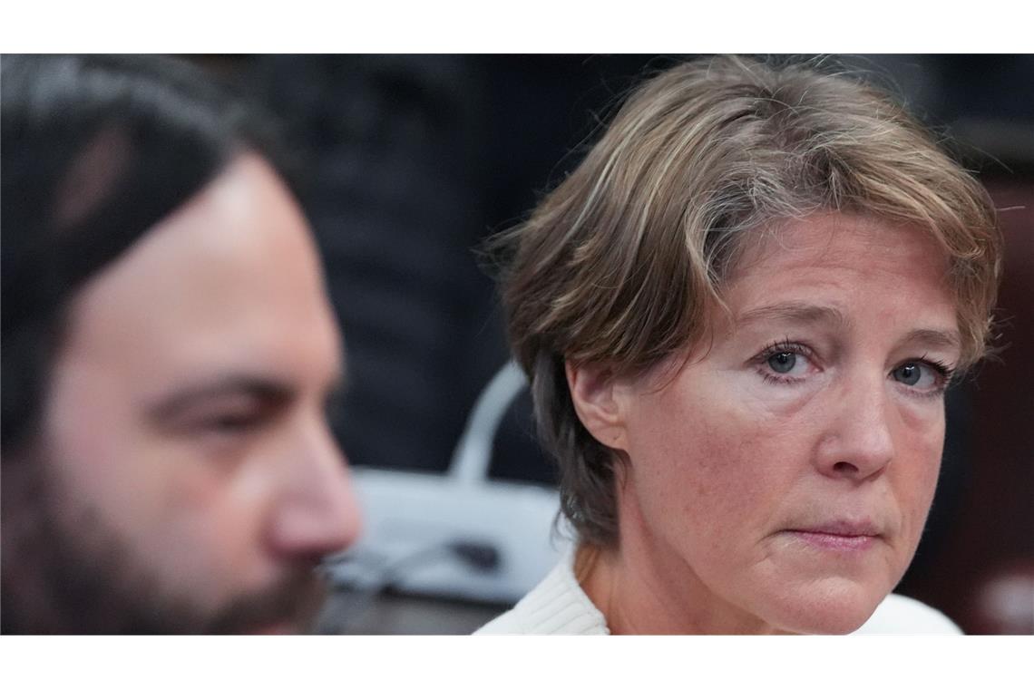 Christina Block hat im Prozess um die Entführung ihrer Kinder erneut ihre Unschuld beteuert.