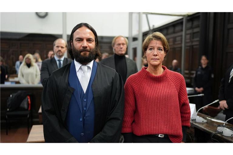 Christina Block ist eine von sieben Angeklagten im Prozess vor dem Landgericht.