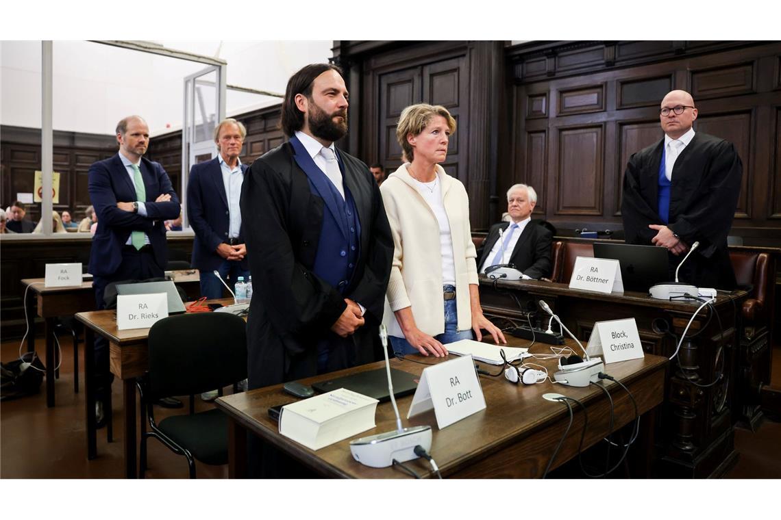 Christina Block soll den Auftrag zur Entführung gegeben haben.