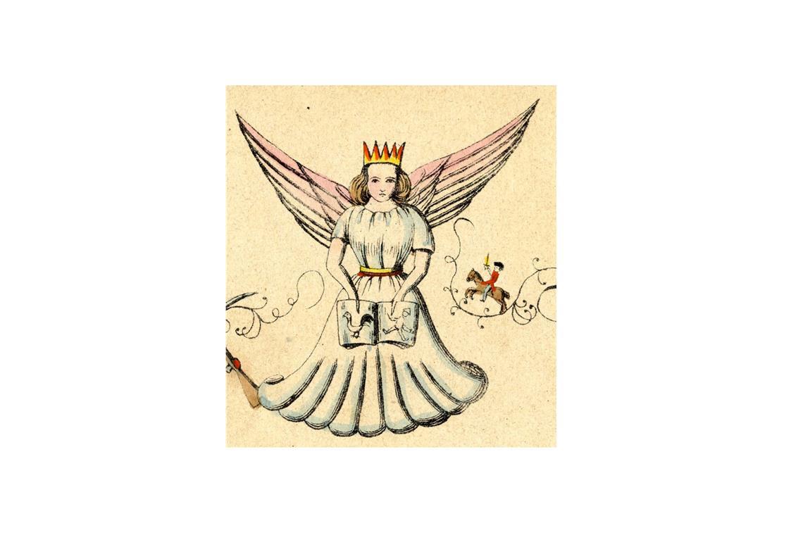 Das ist der Unterschied zwischen Nikolaus und Weihnachtsmann Christkind mit Bilderbuch: Ausschnitt aus der Erstausgabe des Struwwelpeter (1845) von Heinrich Hoffmann.Wikipedia commons/Heinrich Hoffmann