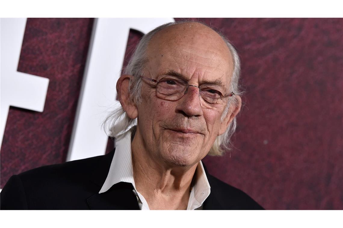 Christopher Lloyd wurde durch die Rolle des Doc Brown in "Zurück in die Zukunft" berühmt. (Archivbild)
