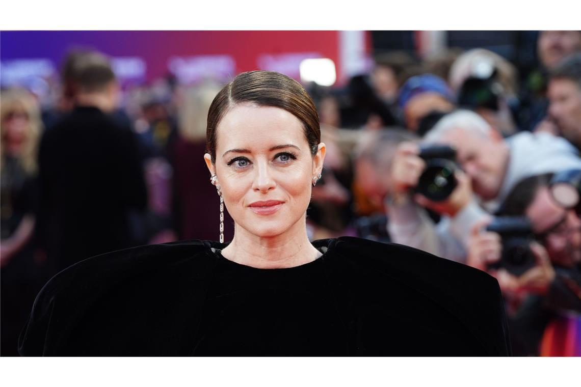 Claire Foy bei der Ankunft zur Premiere des Films „H is for Hawk“ während des Londoner Filmfestivals. (Archivbild)
